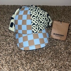 Burberry Kid’s Logo Print Baseball Cap